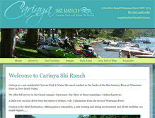 Tablet Screenshot of carinyaski.com.au